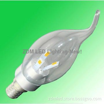 elegant candle shape easy installation indoor led lighting